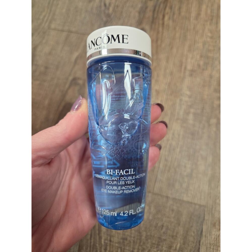 Lancome Bi-Facil Eye Makeup Remover 4.2 oz / 125 ml ~ Sealed/Brand New!